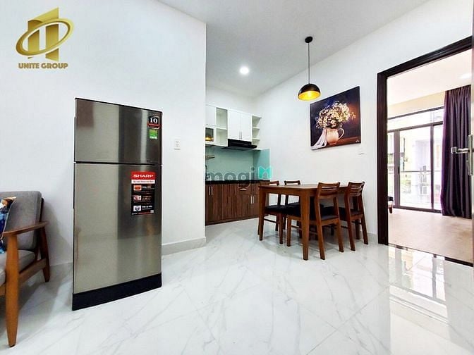 Hình ảnh Căn Hộ 1 PN, Bancon rộng, bếp riêng, full nội thất, gần sân bay