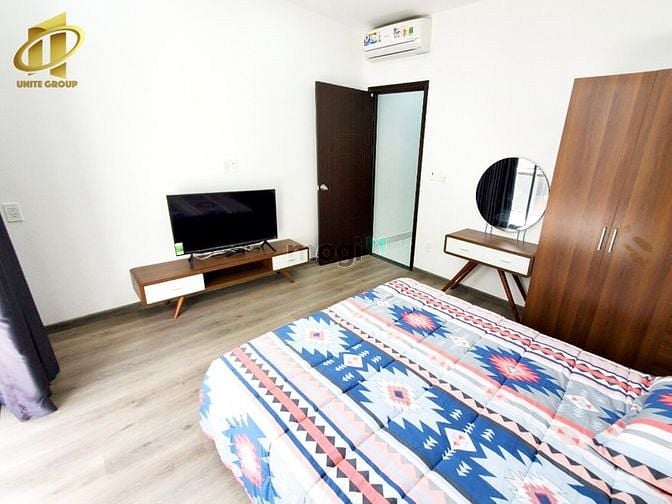Hình ảnh Căn Hộ 1 PN, Bancon rộng, bếp riêng, full nội thất, gần sân bay
