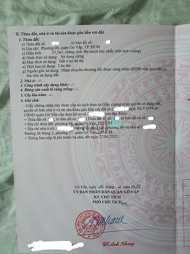 Hình ảnh Đất Gò Vấp. Mặt Tiền KD Đỉnh Phạm Huy Thông. 6,5 Tỷ. Ngang 5,7m Nở Hậu