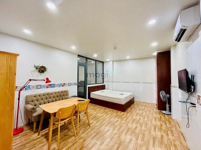 Hình ảnh studio 1pn có cửa sổ lớn thoáng mát