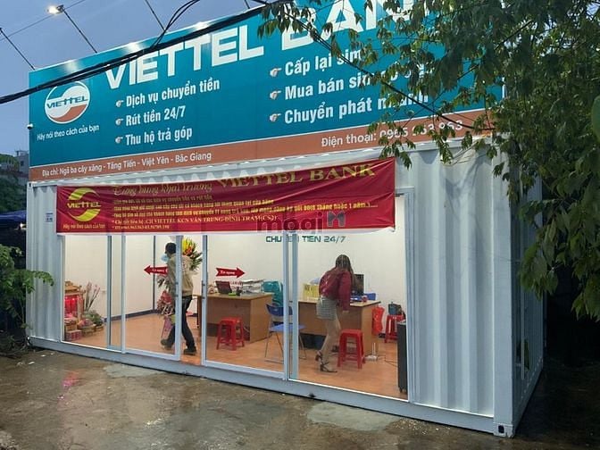 Hình ảnh Container thi công làm văn phòng, nhà ở