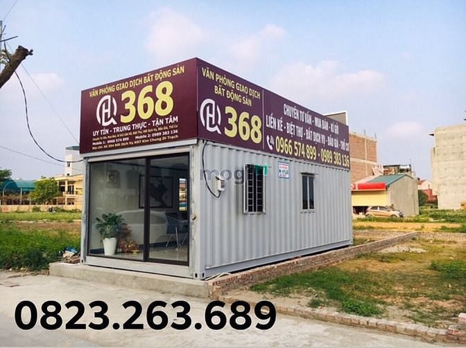 Hình ảnh Container thi công làm văn phòng, nhà ở