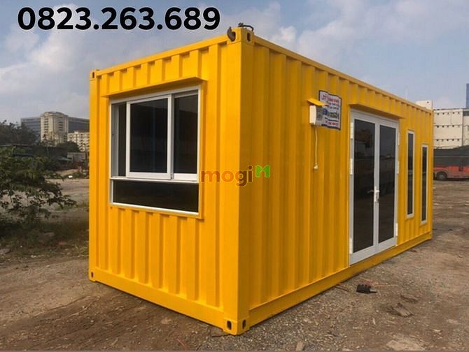 Hình ảnh Container thi công làm văn phòng, nhà ở