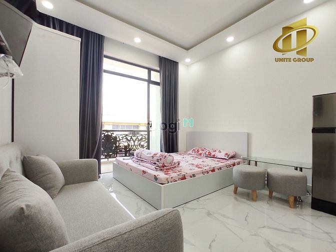 Hình ảnh Studio ban công, Full NT, gần Hoàng Diệu, Sát vách Q1