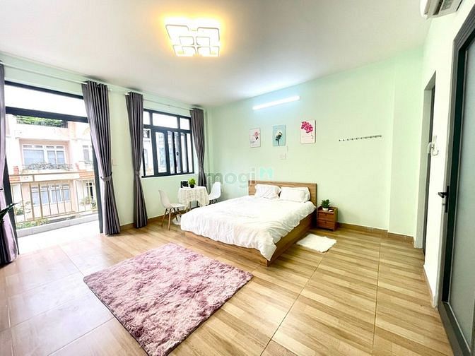 Hình ảnh Phòng studio full nội thất ban công