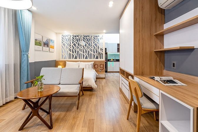 Hình ảnh CHDV 1pn thoáng mát full nội thất thiết kế âu châu