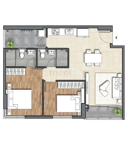 Hình ảnh Trang Chủ MB66.COM Chính Thức Cao Cấp 2PN 2WC - DLUSSO AN PHÚ QUẬN 2