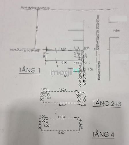 Hình ảnh Hẻm 10m - Lê Văn Quới - p.BTĐ - DT: 52m2 - 1T3L