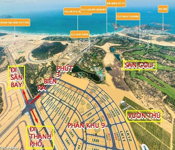 Hình ảnh Đất nền khu du lịch Kỳ Co Eo Gió đã có sổ đỏ, sát mặt biển
