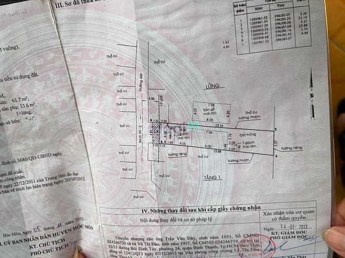 Hình ảnh Nhà xã Đông Thạnh, Hóc Môn - 137m2