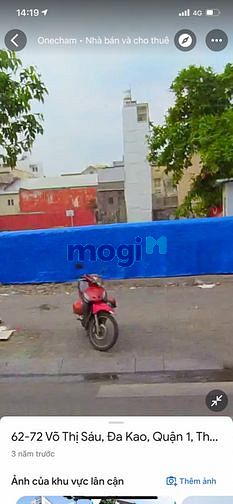 Hình ảnh Cần tiền bán gấp lô 90m2 MT Võ Thị Sáu,P ĐaKao,Q1 giá 4tỷ5,Đối Diện CV