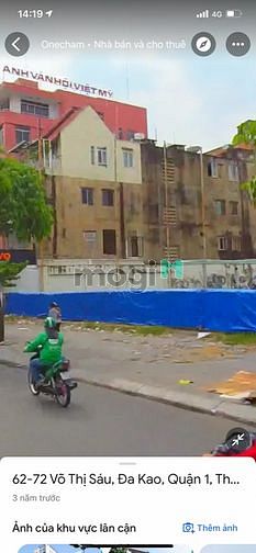 Hình ảnh Cần tiền bán gấp lô 90m2 MT Võ Thị Sáu,P ĐaKao,Q1 giá 4tỷ5,Đối Diện CV