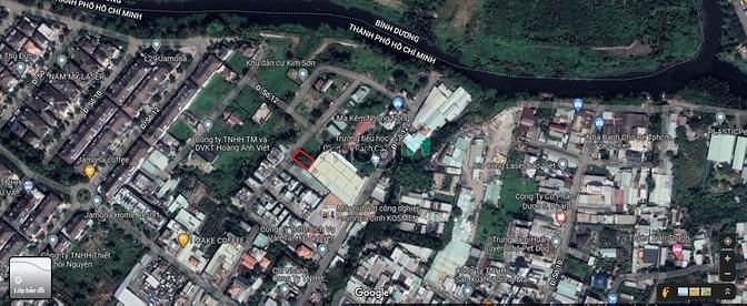 Hình ảnh Đất biệt thự KDC Kim Sơn đường 12 hiệp bình phước, ngang 11m sổ đỏ.