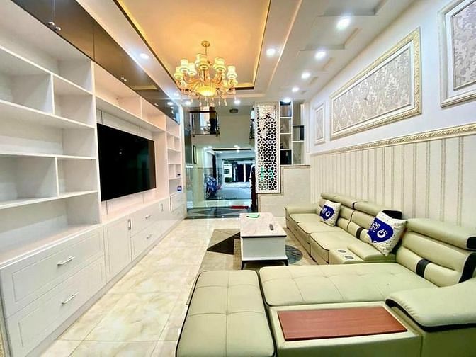 Hình ảnh Siêu siêu phẩm Mặt tiền nhựa 16M- Xe Container tránh