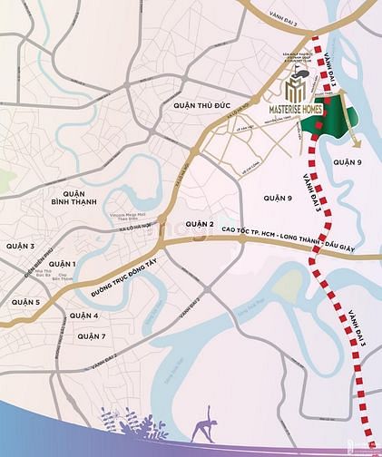 Hình ảnh Mở bán Masteri Lumiere Boulevard Vinhomes Grand Park - Đô thị Xanh 3D