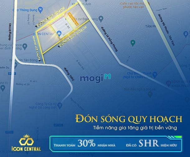 Hình ảnh Đất nền sổ đỏ gần KCN VSIP 1, TTTM Aeon Mall, SHR, Sang tên ngay