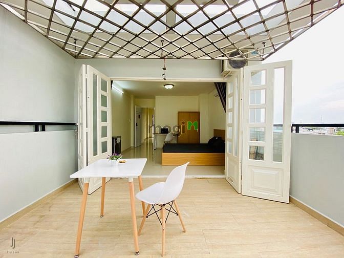 Hình ảnh CHDV ban công rộng, full nội thất, gần chợ Cây Quéo