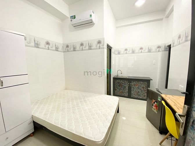Hình ảnh Căn Hộ Studio Full Nội Thất_Thoáng Mát_Ban Công Sau