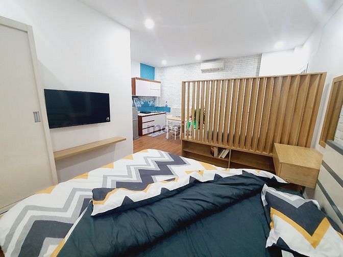 Hình ảnh Căn Hộ Dịch Vụ Full Nội Thất Máy Giặt Riêng Bancol