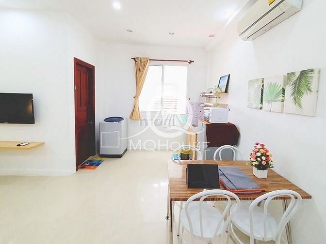 Hình ảnh Căn Hộ Dịch Vụ Full Nội Thất Máy Giặt Riêng Bancol