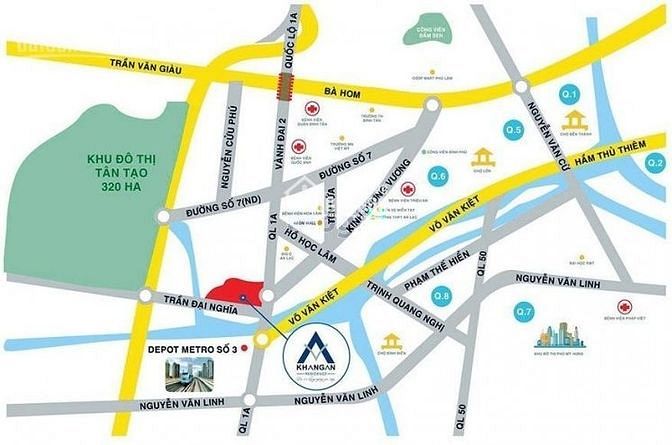 Hình ảnh Cần bán lô đất KDC Khang An Residence Bình Tân 80m2/4,8 tỷ sổ riêng