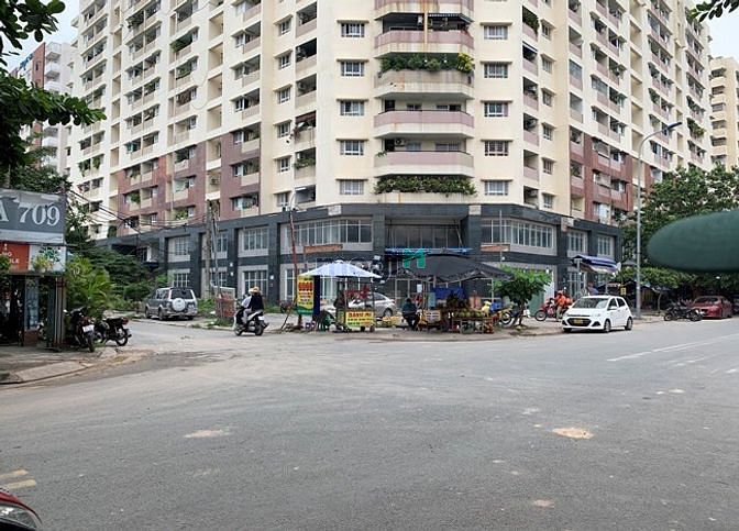 Hình ảnh Góc 2 mặt tiền chung cư khang gia