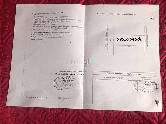 Hình ảnh Bán đất mặt tiền Phùng Chí Kiên.DT 5x15 giá 3,35 tỷ