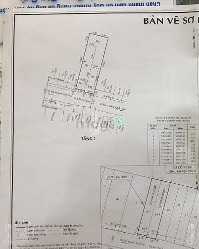 Hình ảnh 2 lô liền kề MT Lê Thị Chợ - P.Phú Thuận - Q7, 95m2/4,5 tỷ đường 16m