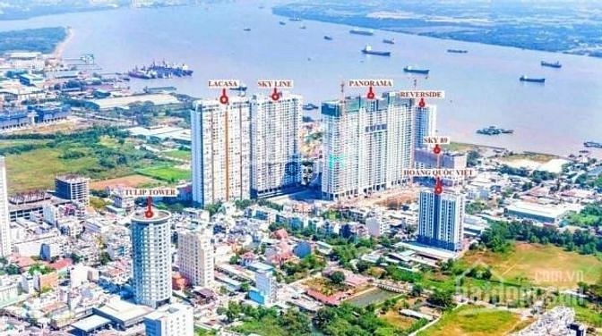 Hình ảnh 2 lô liền kề MT Lê Thị Chợ - P.Phú Thuận - Q7, 95m2/4,5 tỷ đường 16m