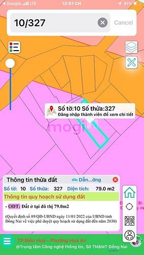 Hình ảnh Bán nhanh lô đất Hoá An, Biên Hoà, Đồng Nai