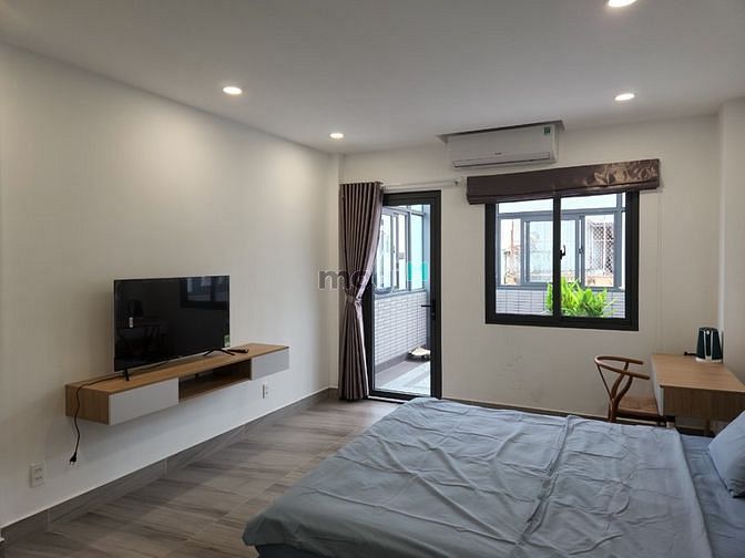 Hình ảnh Studio Cao Cấp Q3, Ban công siêu rộng, Full nội thất mới, Free Dich vụ
