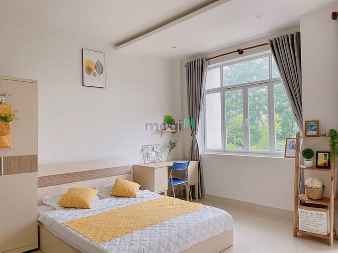 Hình ảnh Studio ban công cửa sổ thoáng mát