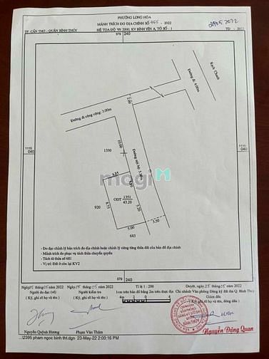 Hình ảnh Chủ Gửi Bán Nền Thổ Cư Hẻm Nhánh Đường Hồ Trung Thành Giá 810TR