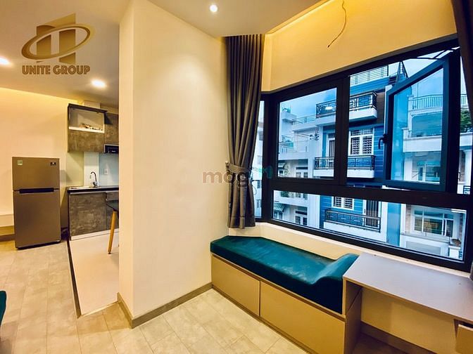 Hình ảnh Studio ban công siêu lớn full nội thất Dương Bá Trạc quận 8