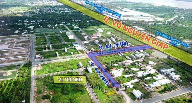 Hình ảnh Bán đất nền Tân Phú|5x20|Đường A4 Lộ 28M|Hướng Đông Bắc|2,39T