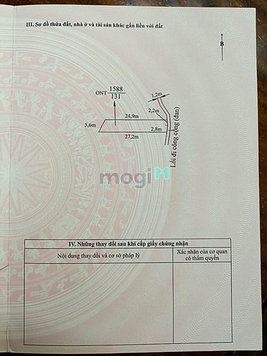 Hình ảnh Chủ Kẹt Bán Gấp 131m2 Full TC xã Tân Trạch, Cần Đước SHR