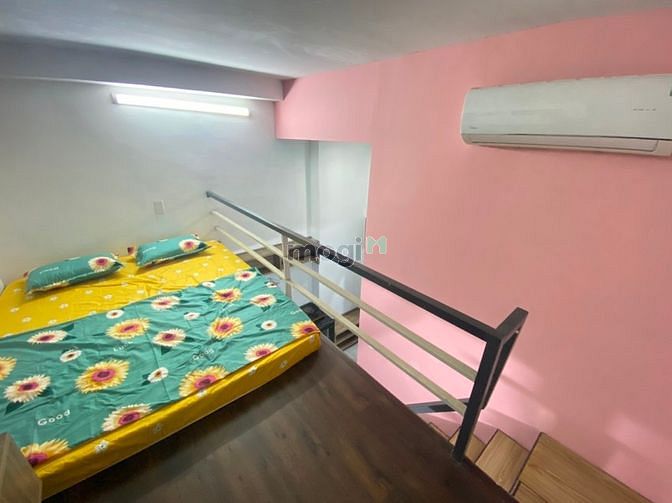 Hình ảnh Duplex studio full nội thất cửa sổ ban công thoáng mát Lý Phục Man