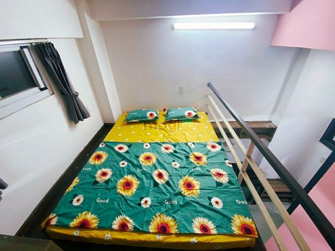Hình ảnh Duplex studio full nội thất cửa sổ ban công thoáng mát Lý Phục Man