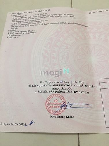 Hình ảnh Bán đất Tích Lương sau cổng phụ công nghiệp