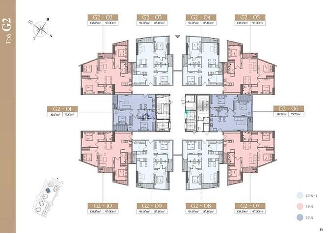 Hình ảnh 3 Phòng ngủ Le Grand Jardin view VinHome, 84m2, giá chỉ từ 33tr/m2