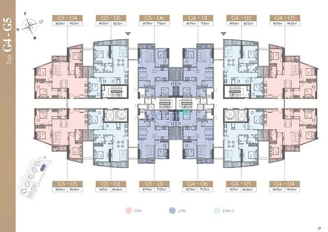 Hình ảnh 3 Phòng ngủ Le Grand Jardin view VinHome, 84m2, giá chỉ từ 33tr/m2