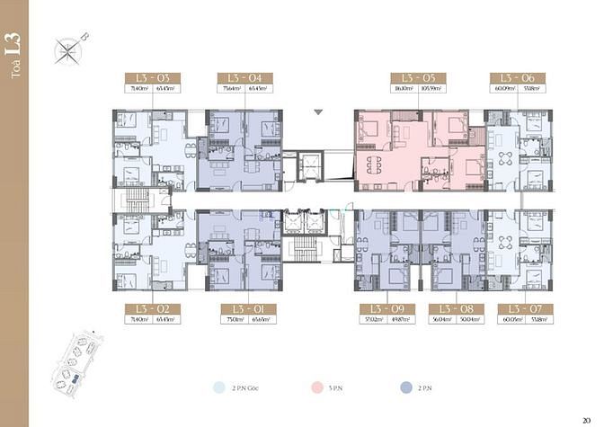 Hình ảnh 3 Phòng ngủ Le Grand Jardin view VinHome, 84m2, giá chỉ từ 33tr/m2