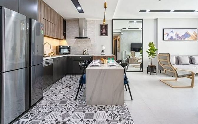 Hình ảnh Cho Thuê Căn Hộ Horizon Tower Q1, 105M2, 3PN 2WC Full NT. Gía: 23tr/th