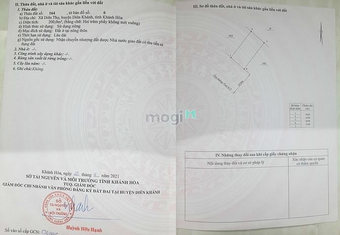 Hình ảnh Đất vuông vức mặt tiền tỉnh lộ 2 diên thọ diên khánh