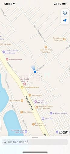 Hình ảnh Bán đất Tây Hồ ngõ 76 An Dương, DT 463m2, MT 12.5m, Hướng ĐB