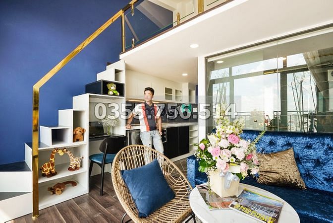 Hình ảnh (Đúng hình, Đúng giá) CĂN HỘ DỊCH VỤ GÁC LỬNG ĐẸP, BAN CÔNG
