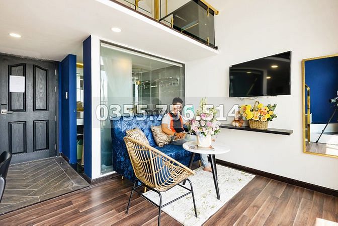 Hình ảnh (Đúng hình, Đúng giá) CĂN HỘ DỊCH VỤ GÁC LỬNG ĐẸP, BAN CÔNG