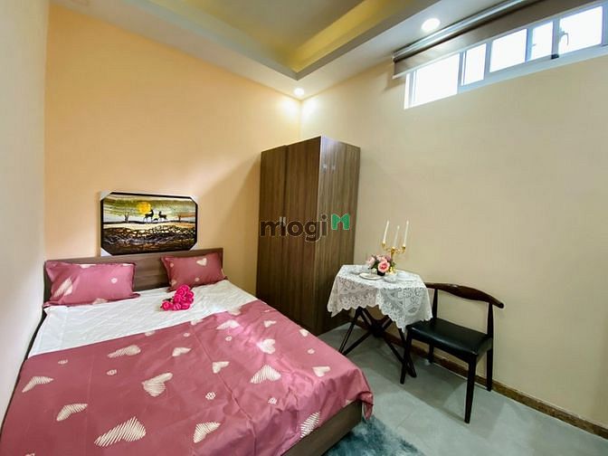 Hình ảnh Mb6623 nạp rút nhanh chóng studio giá rẻ có máy giặt riêng, sạch sẽ, 25m2 ở lý phục man Q7