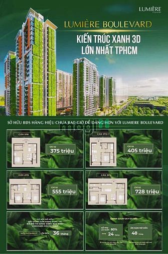 Hình ảnh Lumière Boulevard Trang Chủ MB66.COM / Đăng Ký Tặng 66K cao cấp phủ xanh đẳng cấp Masteri | Vinhomes