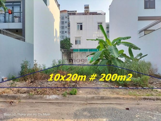 Hình ảnh Lô đất biệt thự, 10x20m, lê thị riêng, quận 12, giá 10 tỷ tl